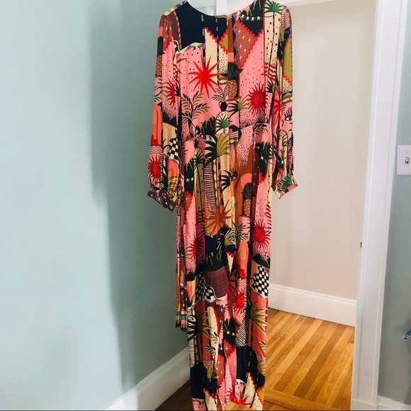 NWT Farm Rio Mystic City Wrap Jumper size large - Picture 14 of 16